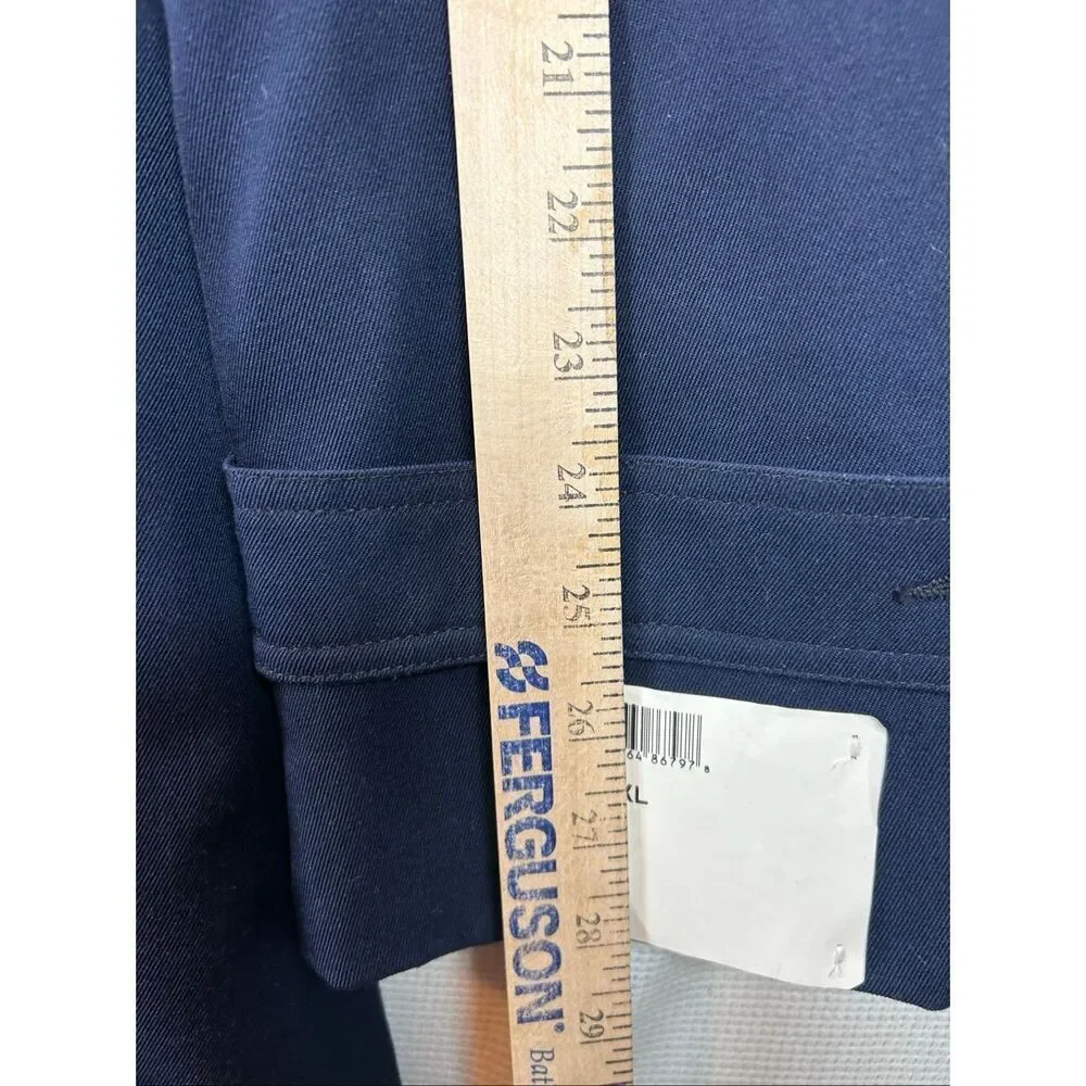 USAF Air Force Topcoat 46 X-Long Neptune Garment Co Navy Trench Coat